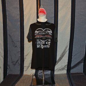 🚫SOLD🚫 Torrid Top Women's Short Sleeve Hell On Wheels Muscle Car Graphic Tee